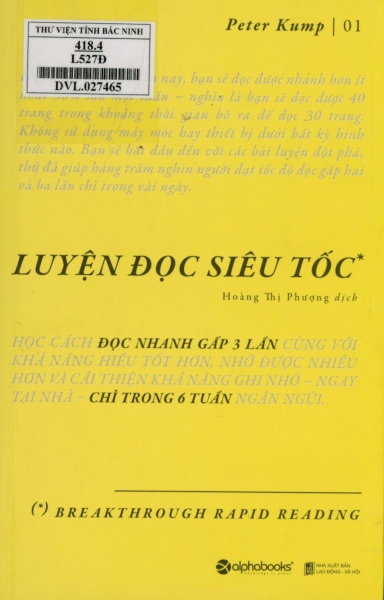 Luyện đọc siêu tốc