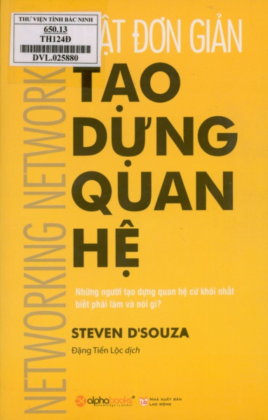 Thật đơn giản - Tạo dựng quan hệ