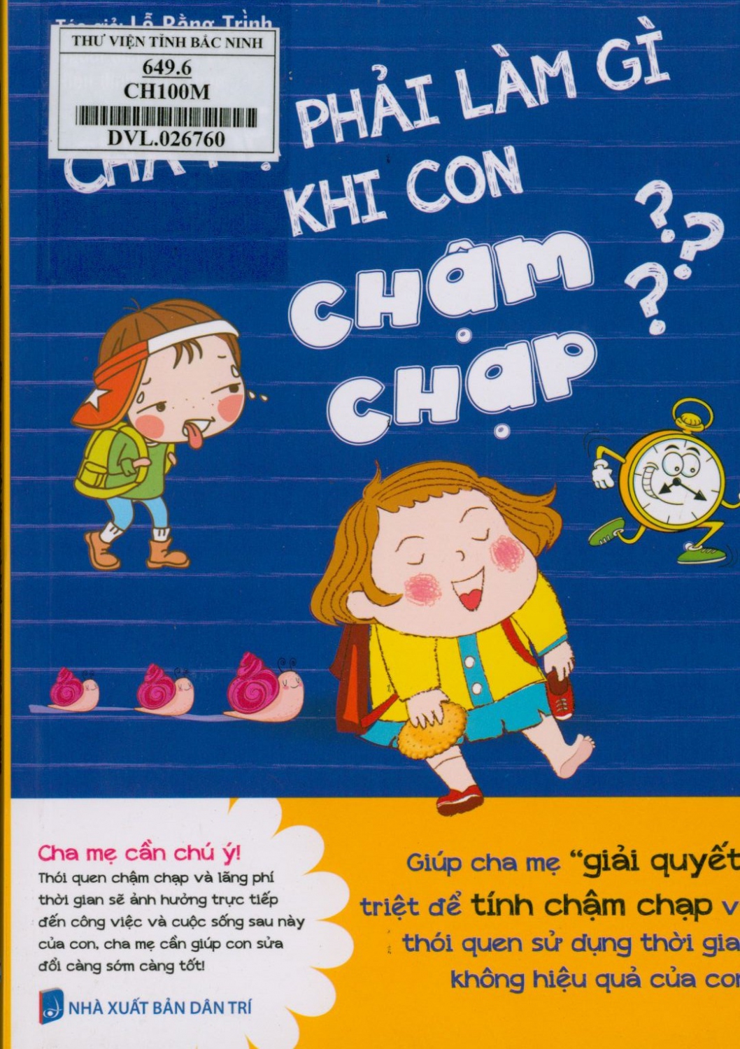 Cha mẹ phải làm gì khi con chậm chạp